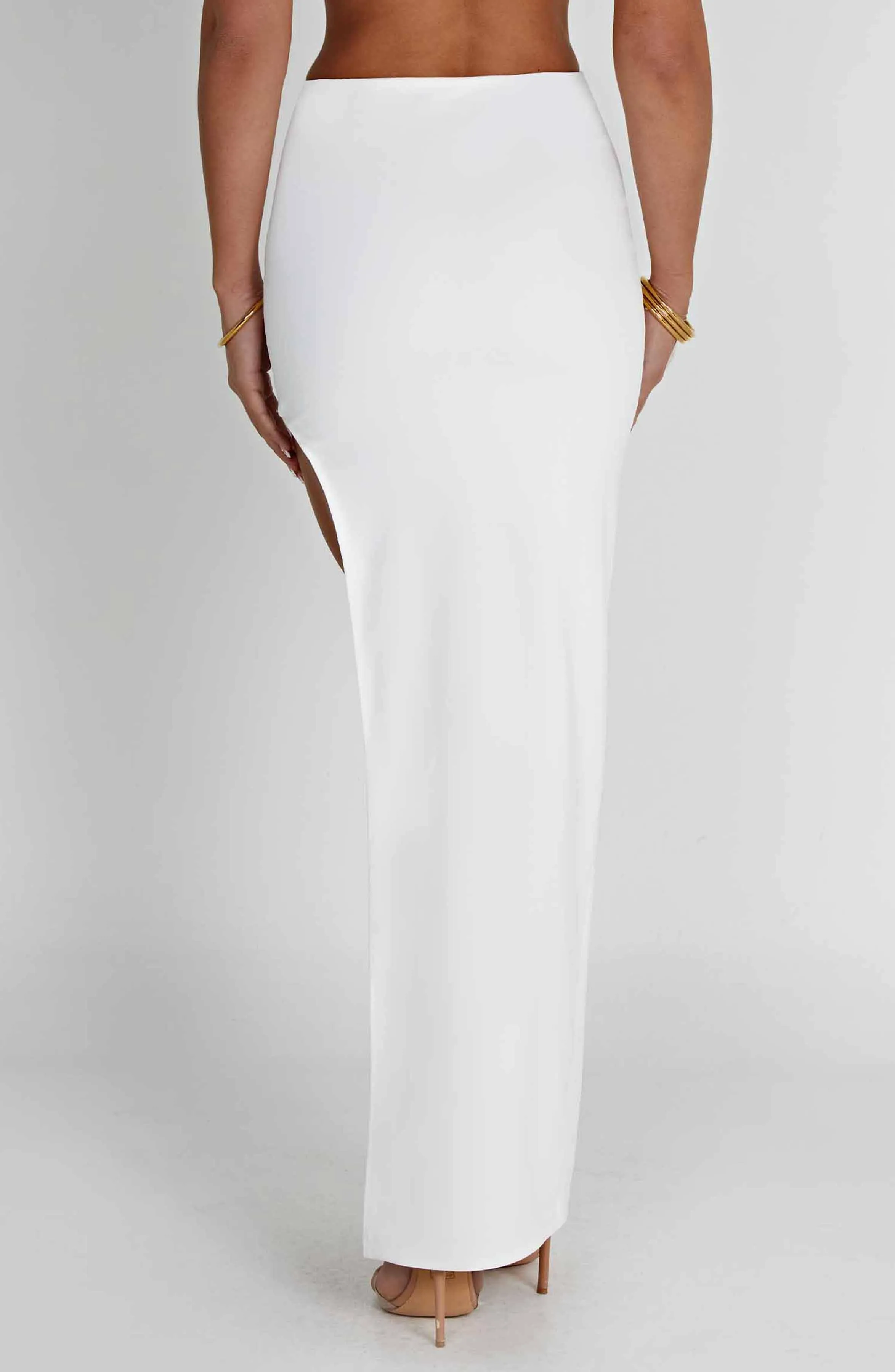 Adorn Maxi Skirt - Ivory