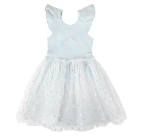 Albetta Blue Silver Rainbow Ballet Dress