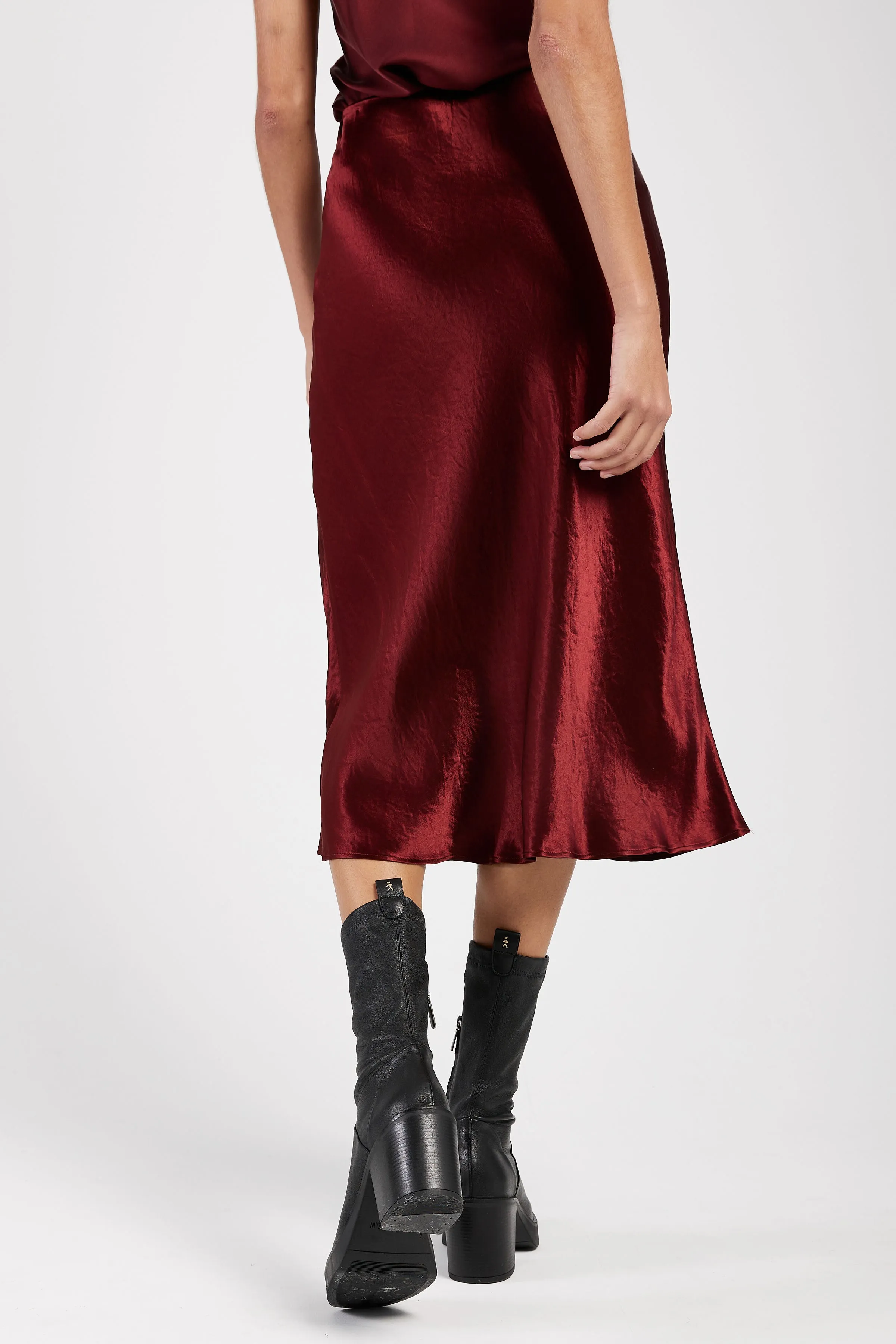 Alessio Skirt in Brick Red