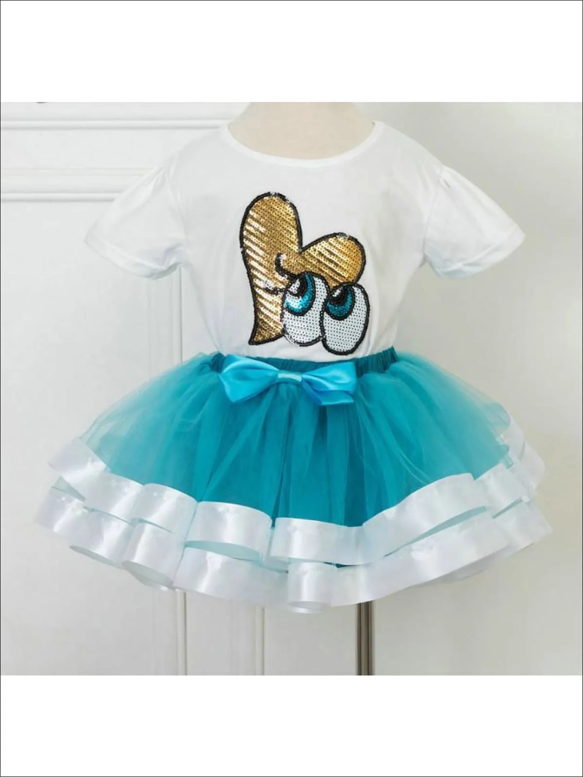 All About Sparkle Cupcake Tutu Skirt Set