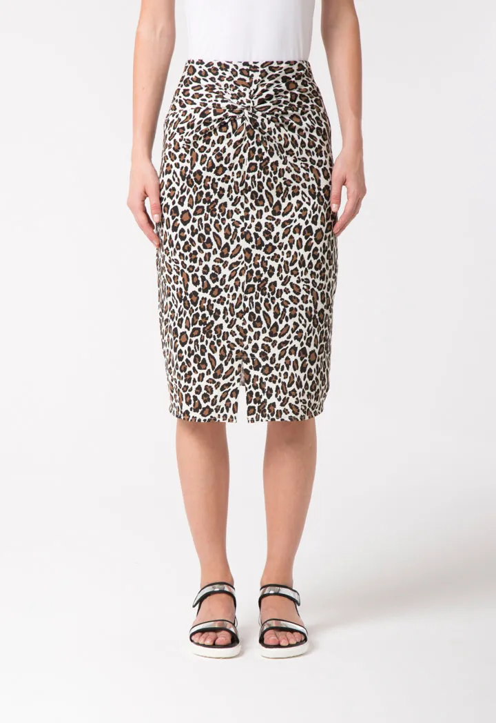 Animal Print Skirt