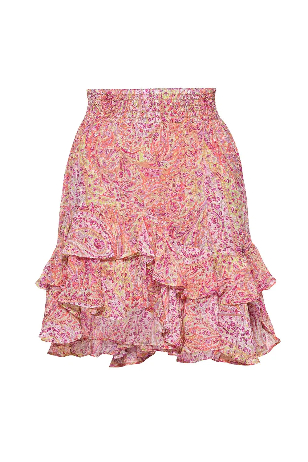 Anja Skirt in Puglia Paisley Print - Elegant & Versatile