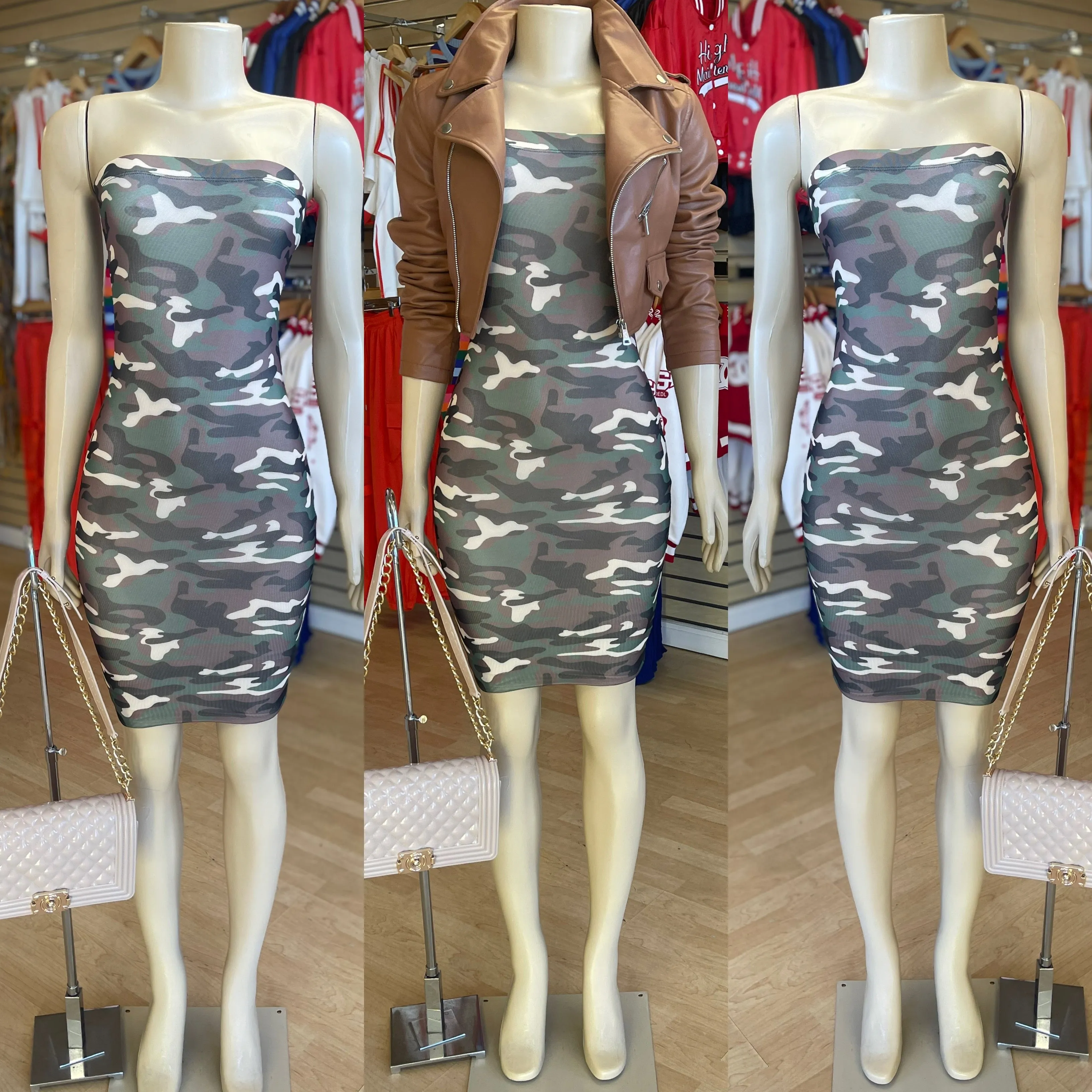 Army Shaped Up Dress