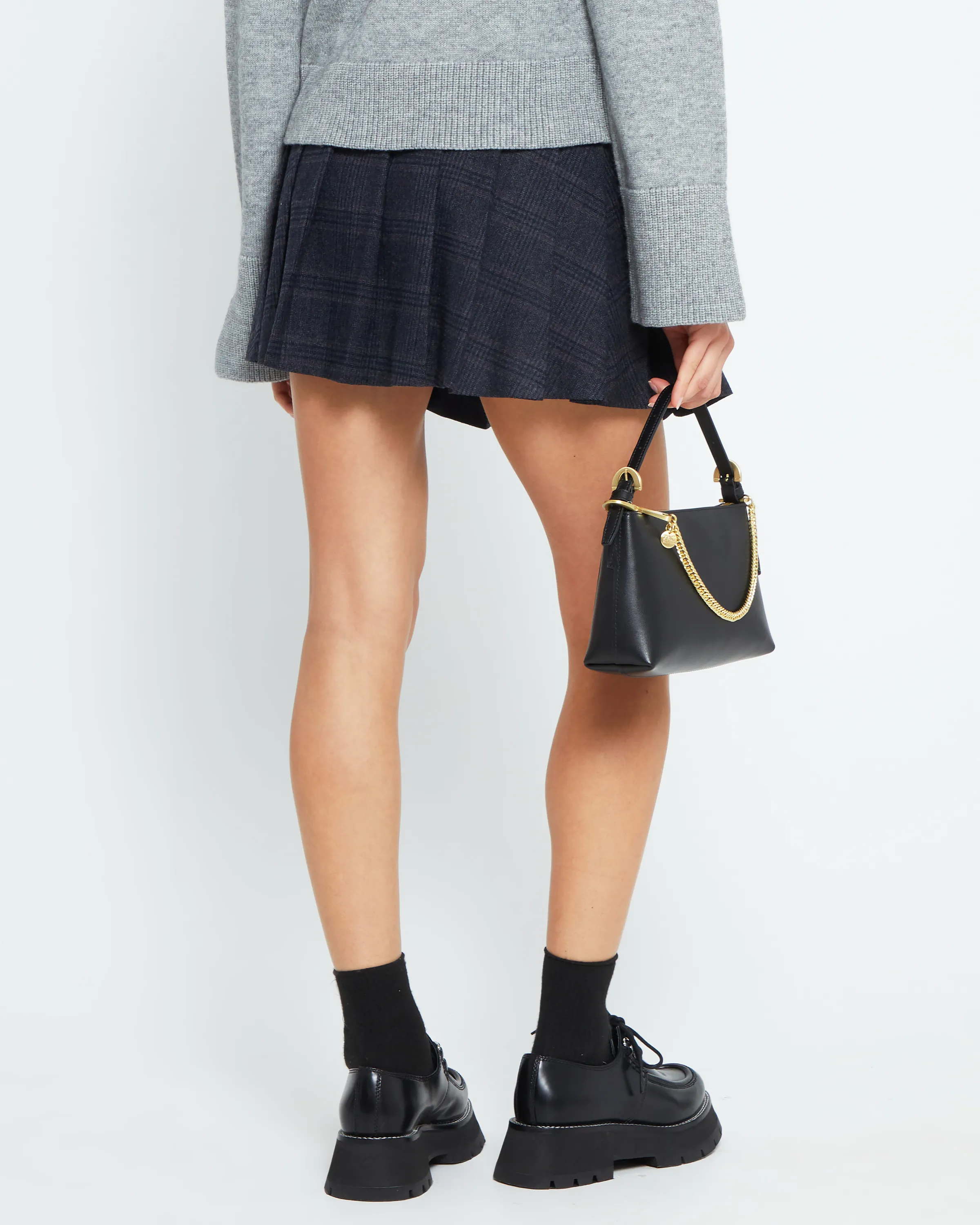 Audrey Pleated Mini Skirt