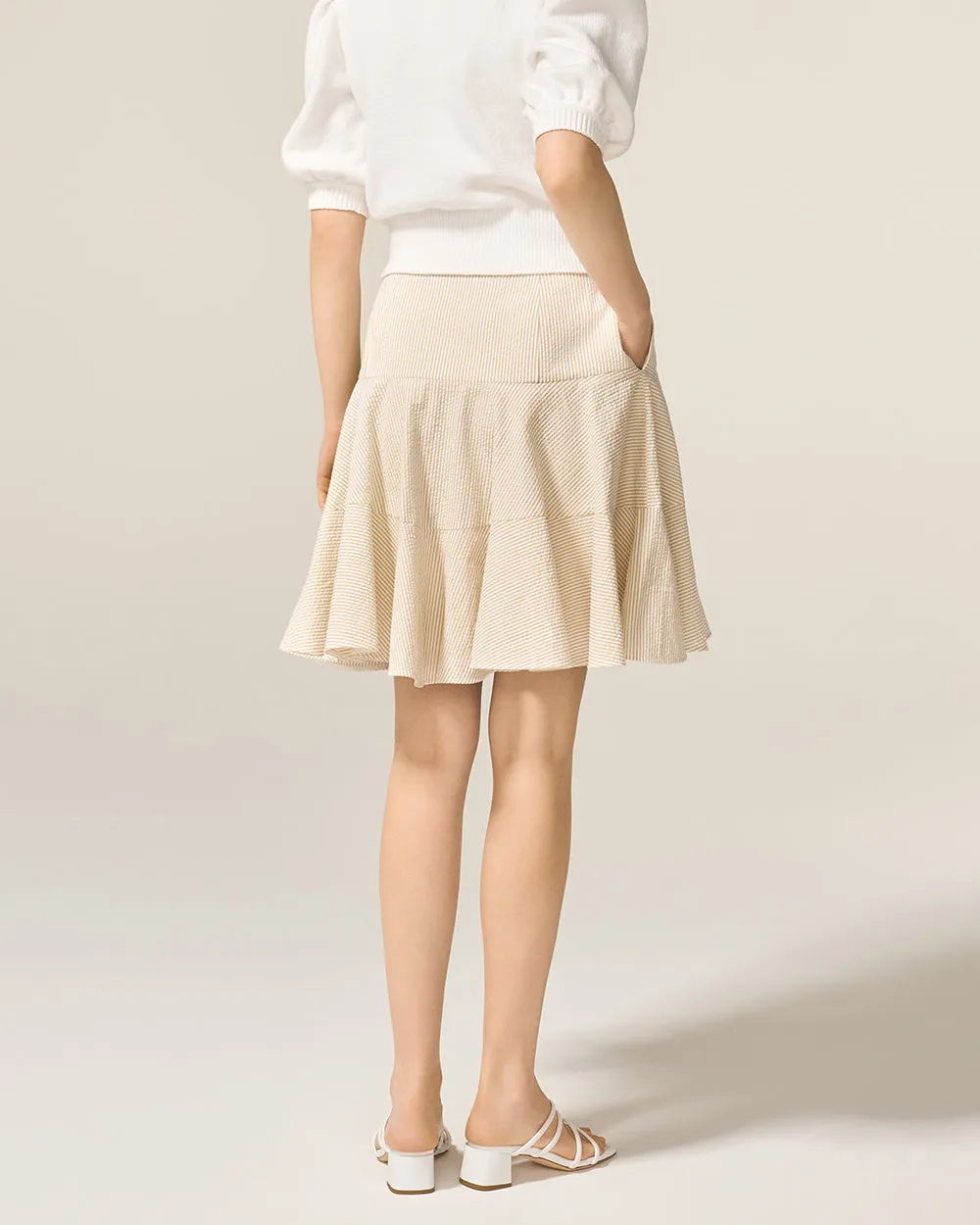 Beige Nantucket Skirt