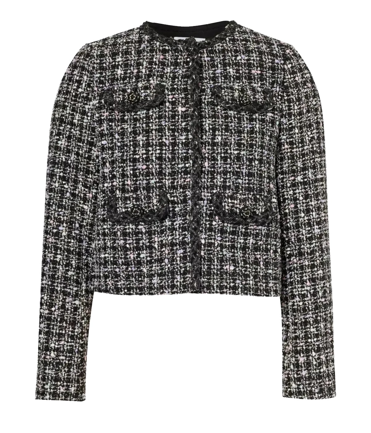 Boucle Jacket in Black