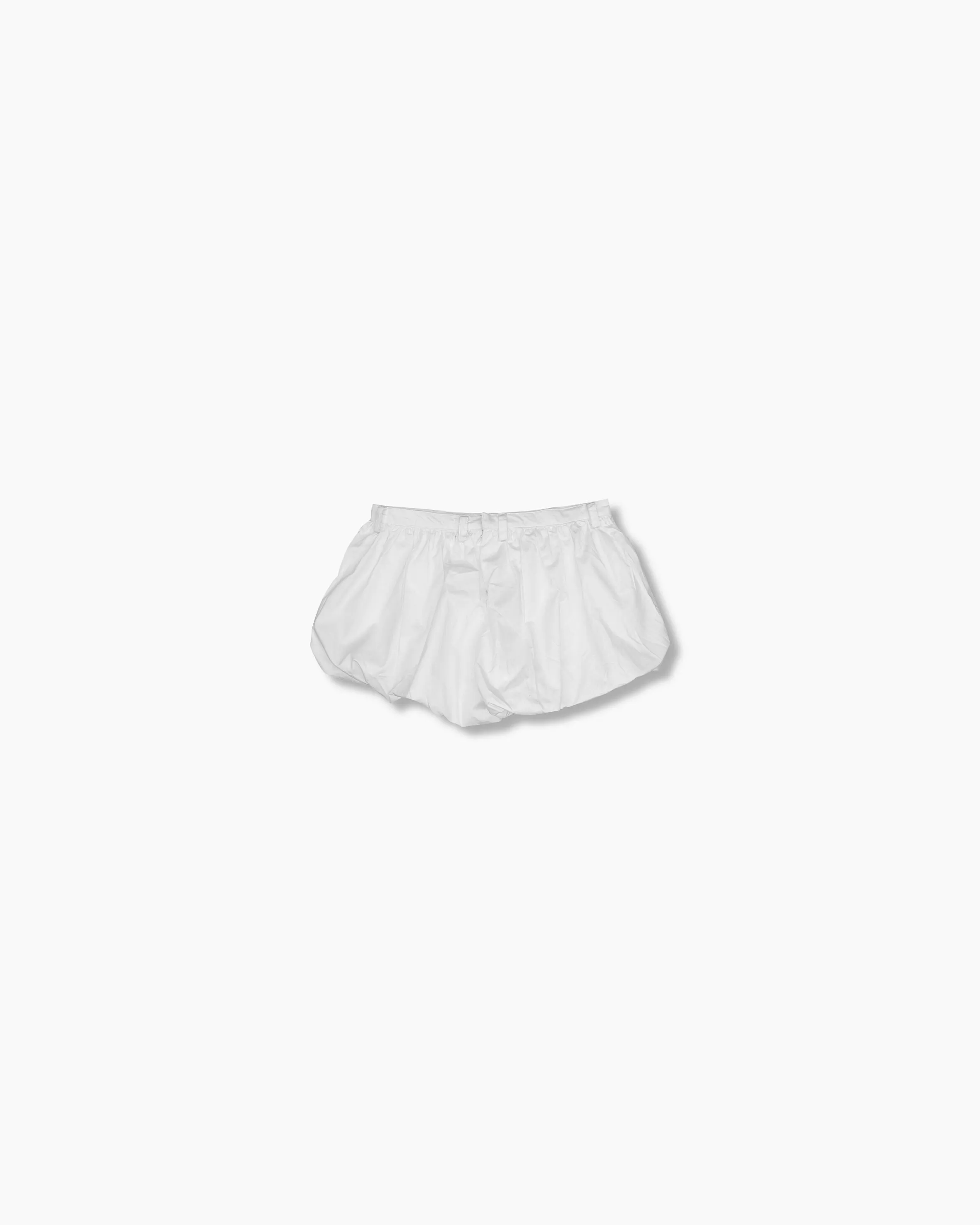 Bubble Skort - White