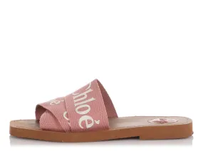 Chloé Pink Woody Slides