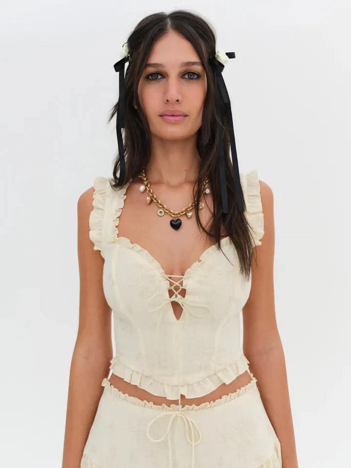 Cream Gigi Corset