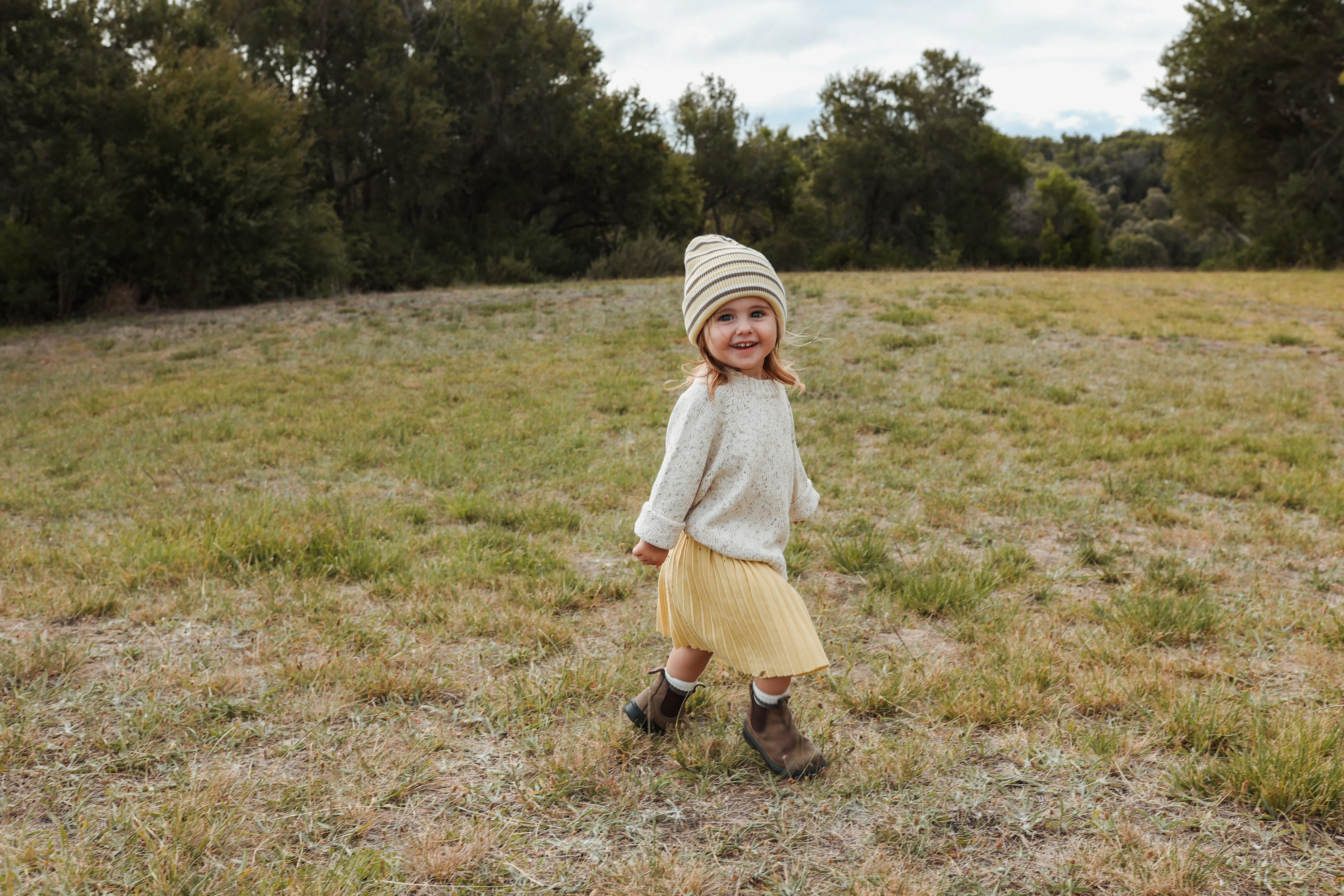 Grown - Knitted Pleat Skirt