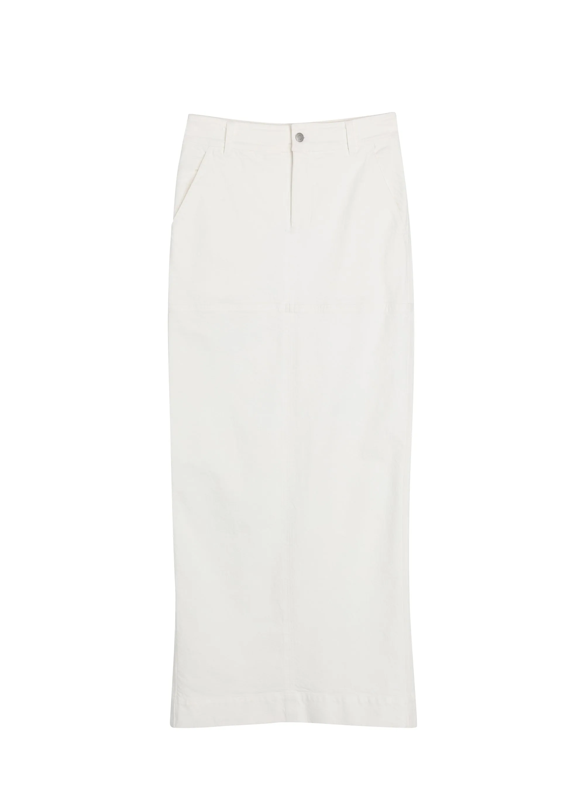 Hunter Stretch Denim Maxi Skirt