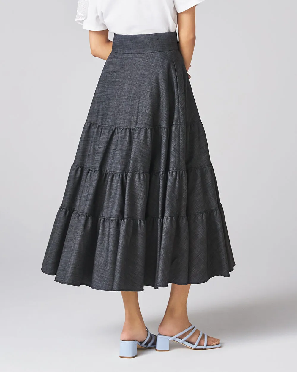 Indigo Hanabi Skirt