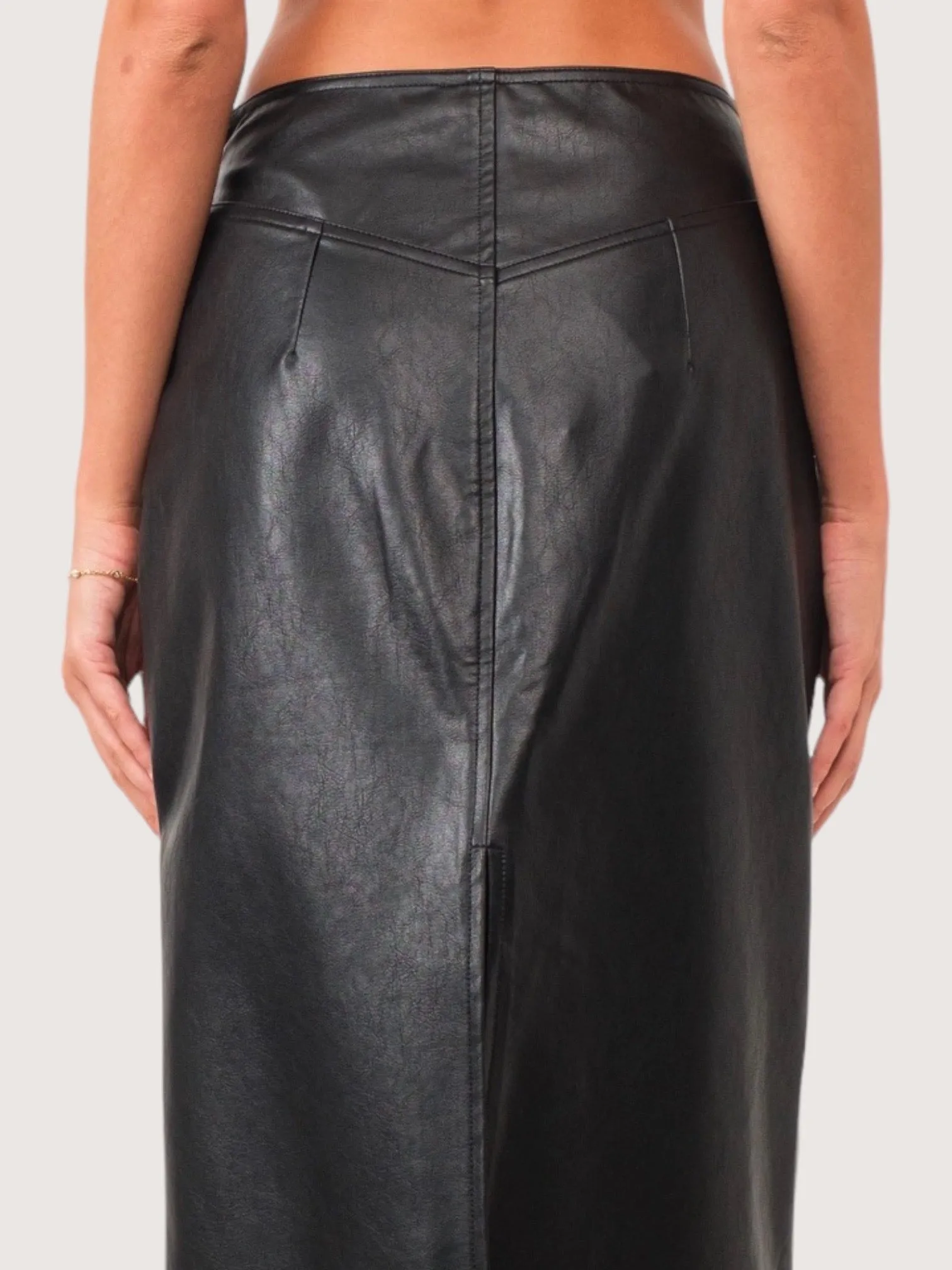 Leather Maxi Skirt