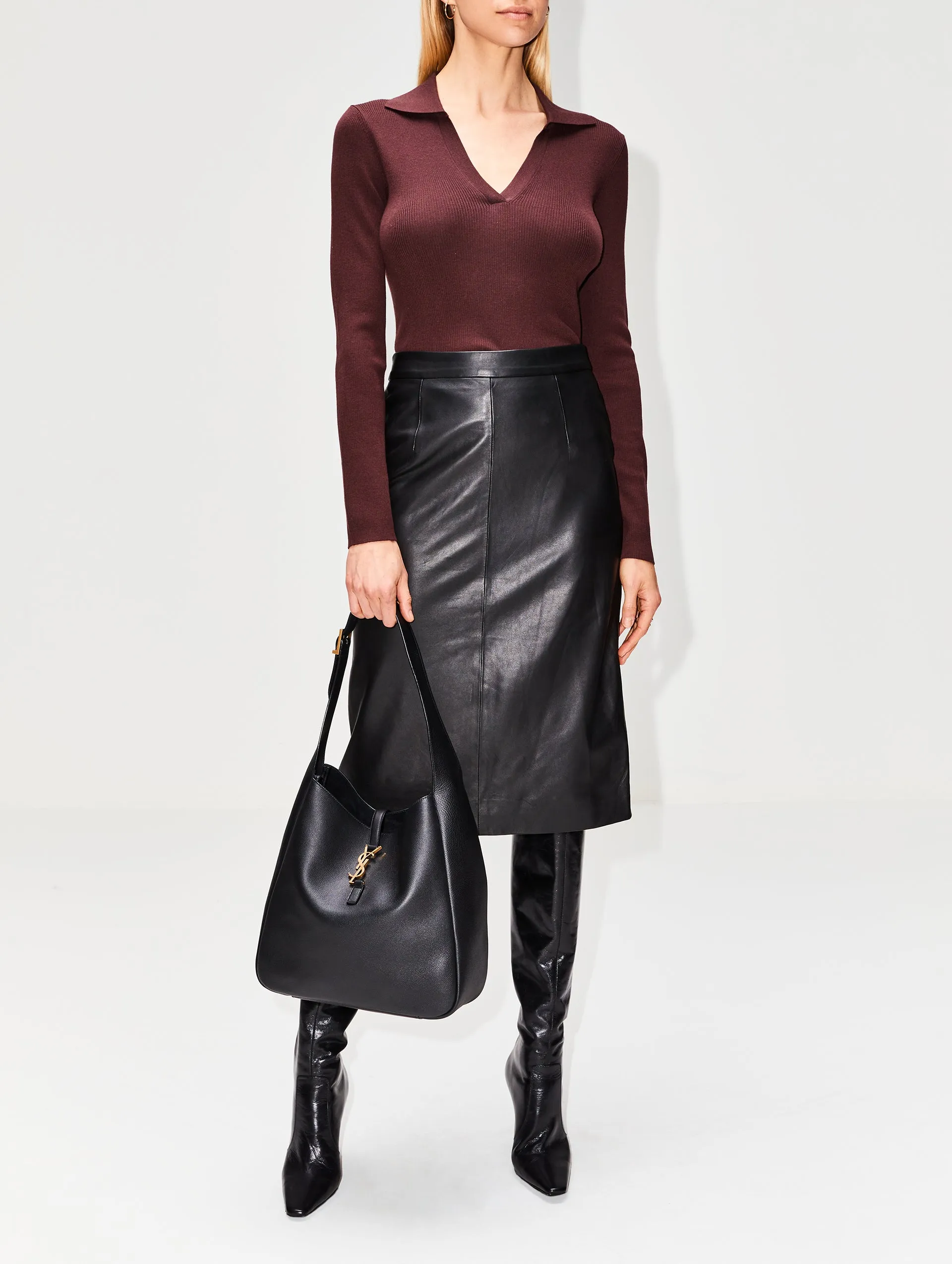 Leonie Leather Skirt