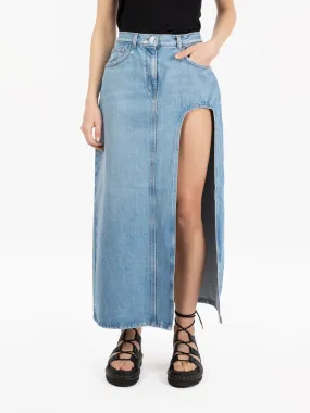 Long skirt Summertime denim chiaro