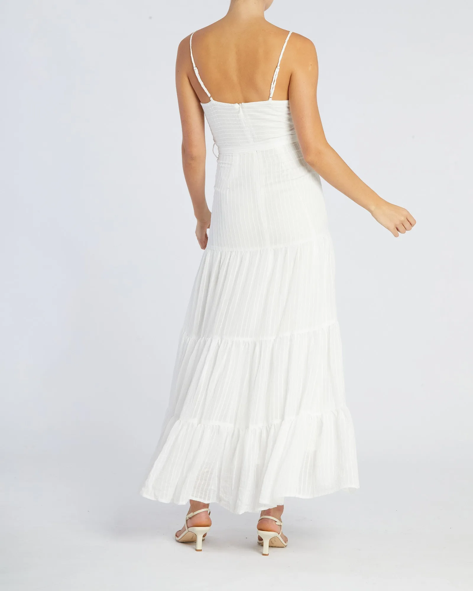 Lunette Maxi Dress - White