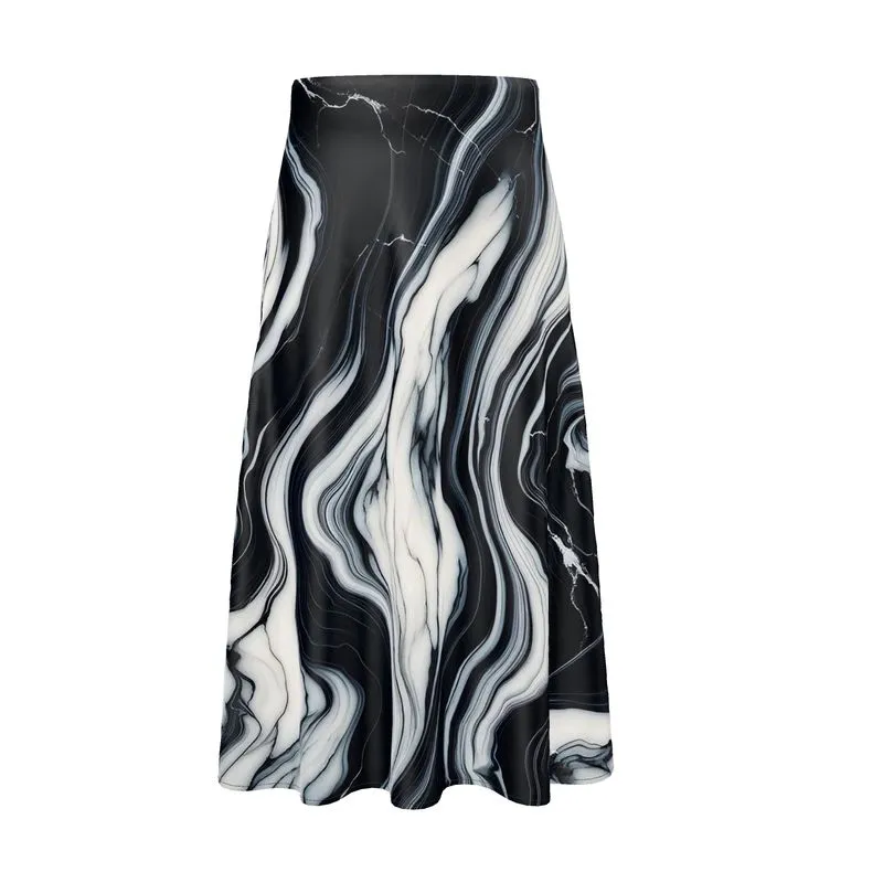 Marble Midi Skirt