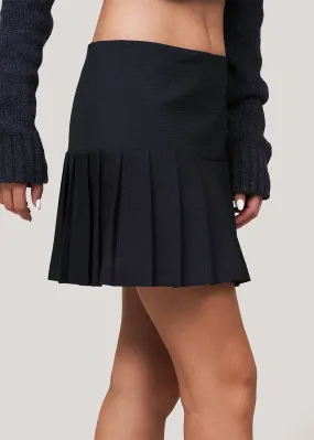 Navy Araceli Skirt