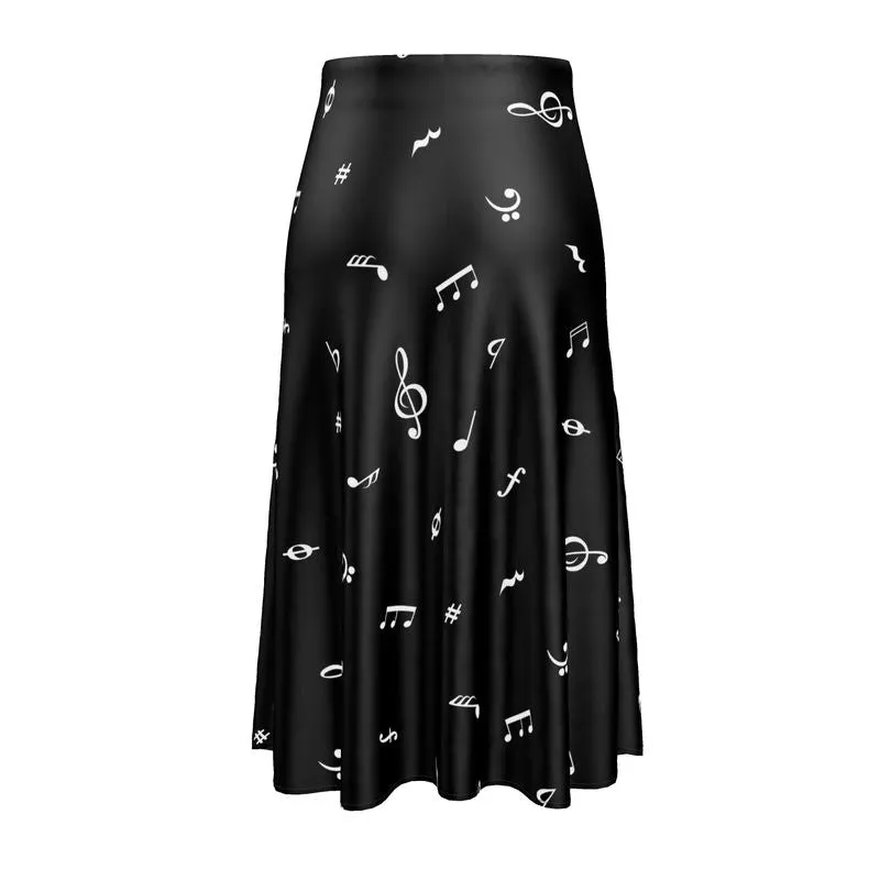 Note Worthy Midi Skirt