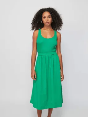 SADELLE CLEAN COMBO MIDI DRESS (ISLAND TIME) - NATION