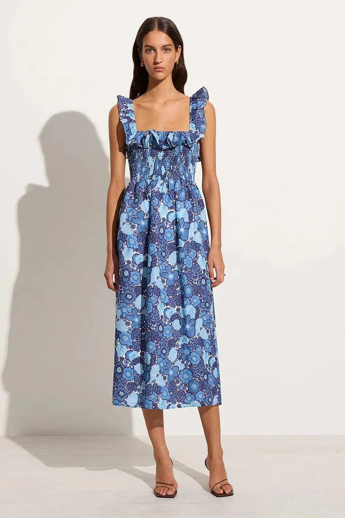 Elegant Sameera Midi Dress by Faithfull The Brand - Perfect for Any Occasion