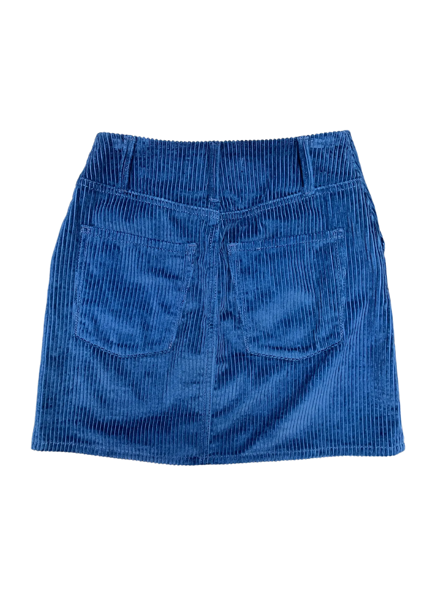 Size 6 - Nobody Denim Blue Corduroy Skirt