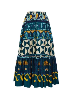 Sunset Skirt in Casareale Emerald