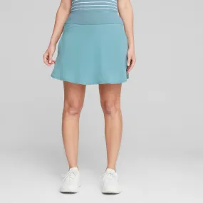 Women's PWRSHAPE Solid Golf Skirt | Bold Blue