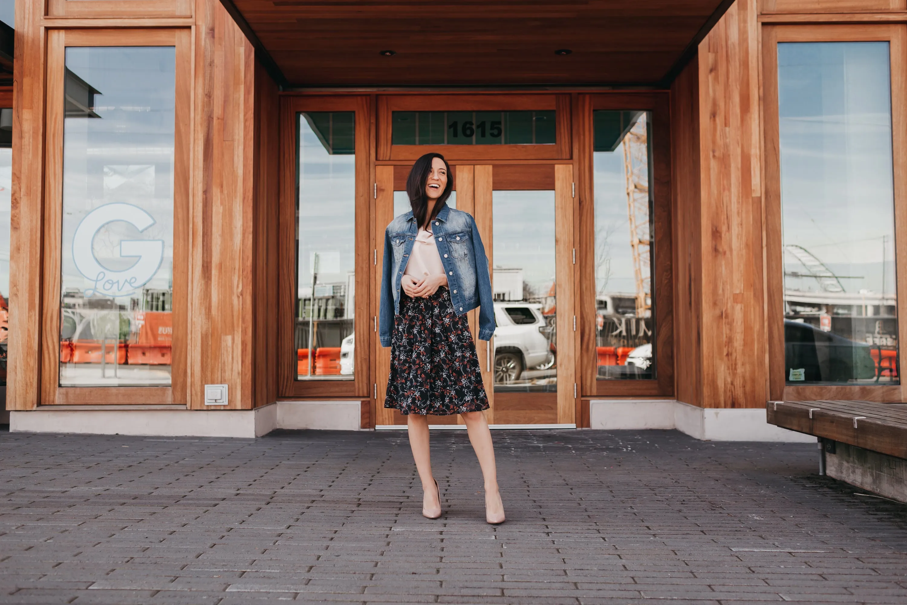 Zoe Floral Print Skirt